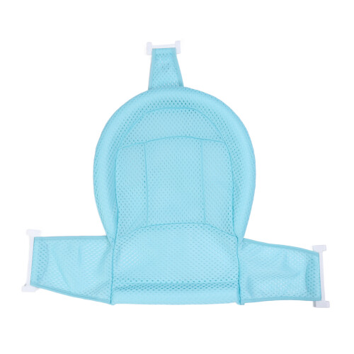 Rete di supporto per bacinella neonati - Celeste, Malla morbida, 7,5x66cm 2