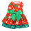 Dog Dress XL Christmas Tree Snowflake Pattern 3