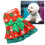 Dog Dress XL Christmas Tree Snowflake Pattern 1