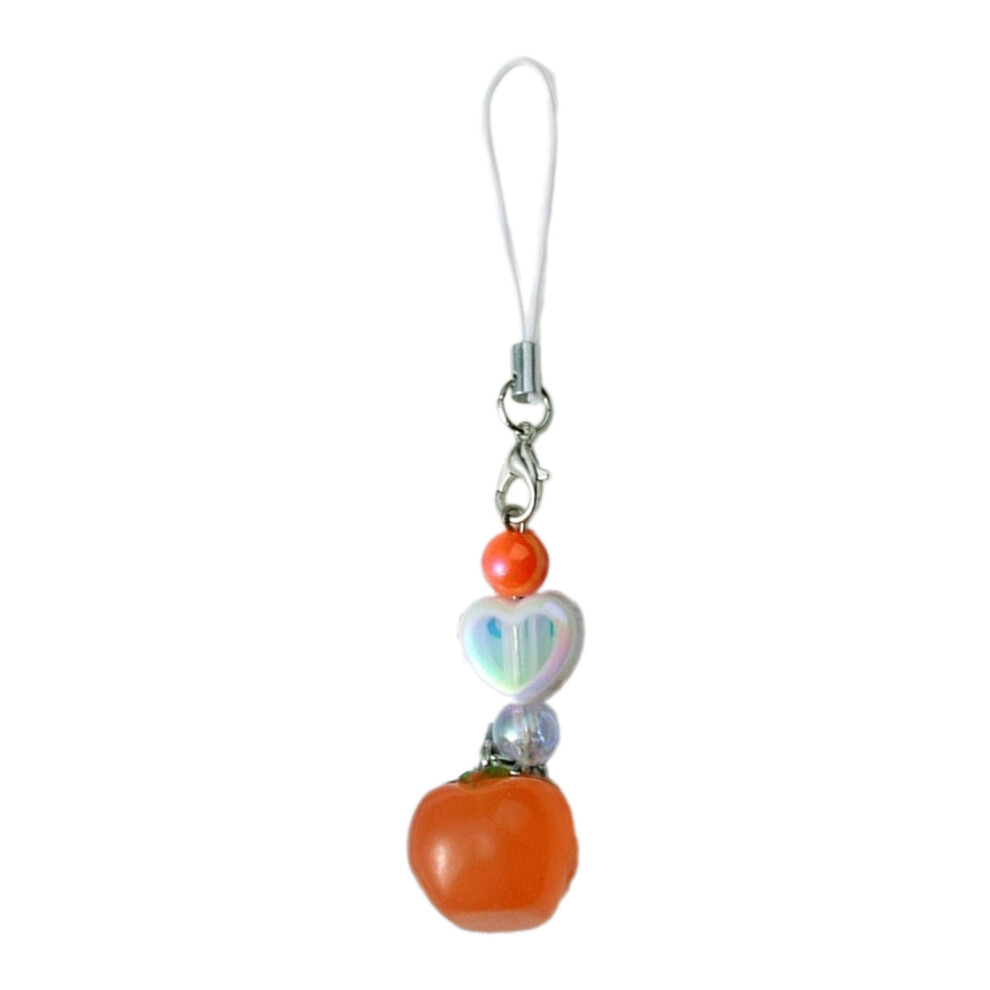 Acrylic Beaded Keychain Fruit Phone Chain Pendant-Section 8 7732000828041