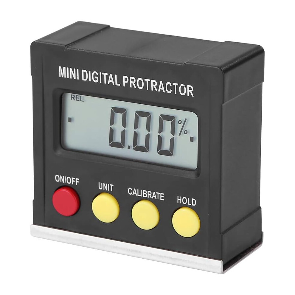 Precision Angle Finder, High Accuracy Digital Measuring Tool For Woodworking And Construction, Compact And Convenient, Easy To Operate, Excellent Abs 9448196664544