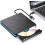 Φορητή εξωτερική μονάδα DVD plug and play με κομψή εμφάνιση, διεπαφή USB 3.0 υψηλής 1