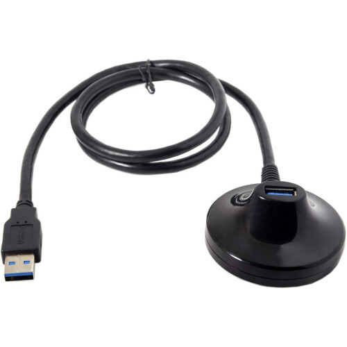 Καλώδιο επέκτασης USB3.0 αρσενικό σε θηλυκό, 10 φορές ταχύτερο από το USB2.0, βάση