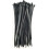 Abraçadeiras de nylon resistentes às intempéries, 35,5 cm (14 polegadas), para fixação segura de cabos e fios, pretas, fáceis de armazenar e 1