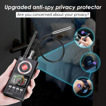 Protector de privacidad, detector de espías y dispositivos de escucha de élite, buscador avanzado de cámaras infrarrojas para dispositivos