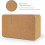 Yoga Blocks for Enhanced Flexibility, Non-Slip Odor-Resistant Natural Cork with Ergonomic Design, 2 Pack Set for Improved Alignment 4