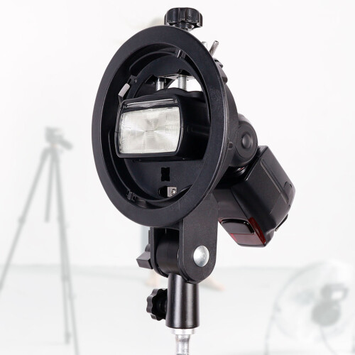 S Type Bracket Holder for Speedlite Flash Softbox Umbrella ABS 475g 2
