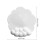 Cloud Mouse Pad Wrist Support, Memory Foam, 26.5x25x2cm, White 2