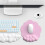 Cloud Mouse Pad Wrist Support, Memory Foam, Pink, 26.5 x 25 x 2cm 4