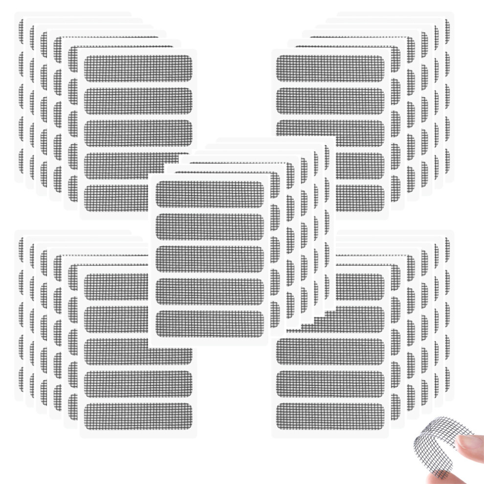 Window Screen Repair Kit, High Temperature Resistance Fiberglass Mesh For All Your Screen Fix Needs, Easy To Use Self Adhesive Patch For Instant 9405630901467