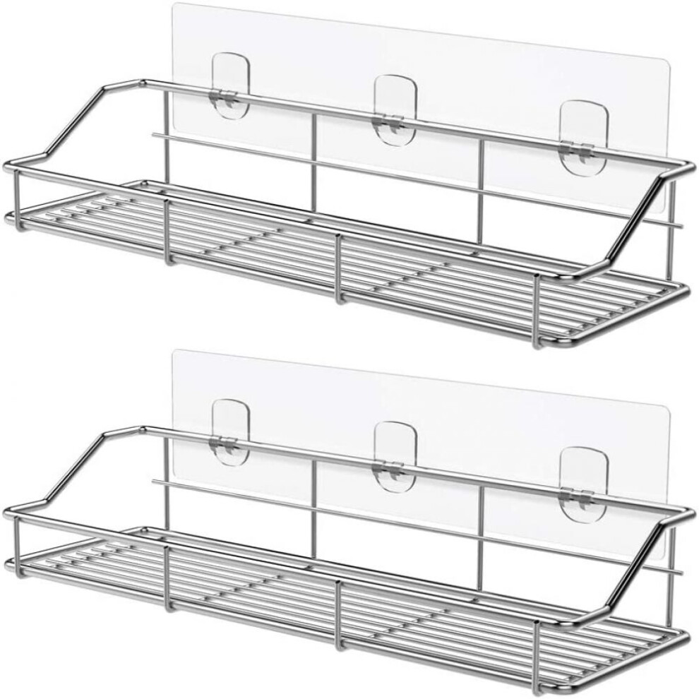 Floating Shelves For Space Saving Design, Rustproof Stainless Steel With Non-Reusable Glue For A Strong Grip 9405630507898