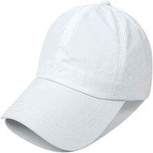 Adjustable Fit Ponytail Baseball Cap for Women, Criss Cross Ponytail Hat One Size Fits Most Quick Dry Mesh Sun Protection Hat, Lightweight and