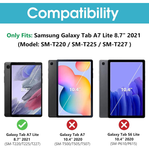 Tablet Guardian: Προστασία οθόνης 8,7 ιντσών 2021, εξαιρετικά λεπτό σκληρυμένο γυαλί υψηλής