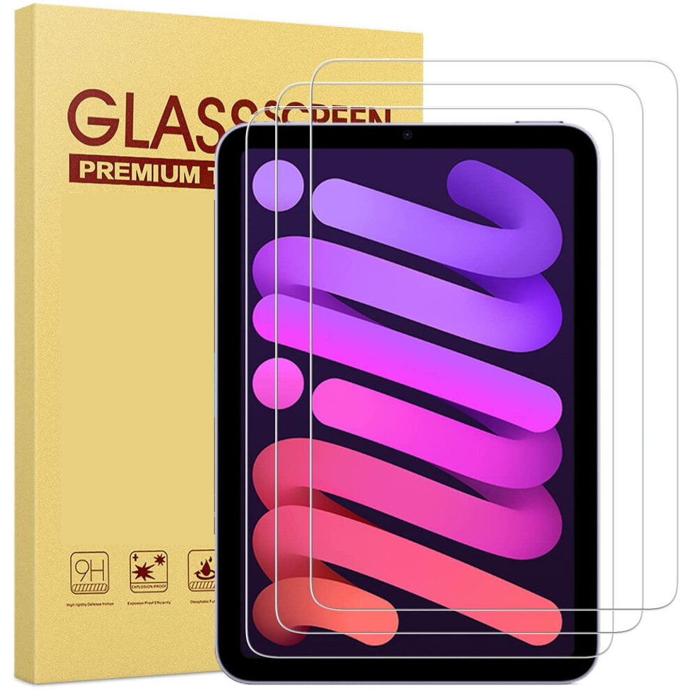 Hydrophobic Oleophobic Coated Screen Protector For Ipad Mini 6 2021, High-Definition Tempered Glass Film With Anti-Smudge Properties 9340258508172