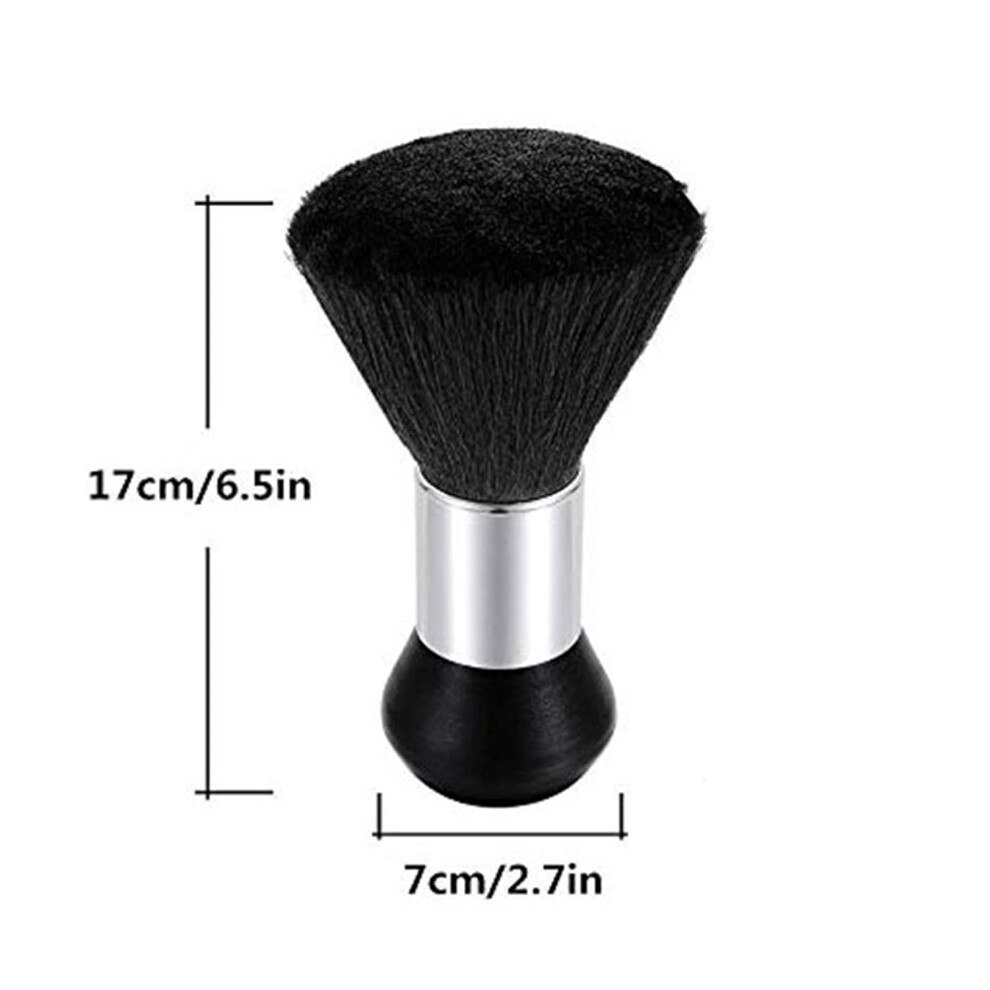 Barber Brush Neck Duster for Professional Hair Stylists, Eco-Friendly Soft Fiber Bristles with Advanced Handle Materials for Quick and Easy Hair