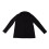 Damen schwarze offene Front-Businessjacke, Größe L, Polyester 3