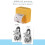 Mini Taschen-Thermodrucker 57mm 203DPI Bluetooth 1000mAh 5
