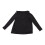 Damen schwarze offene Front-Businessjacke, Größe L, Polyester 9