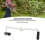 Ergonomic String Trimmer Handle with Adjustable Angle for Comfort 6