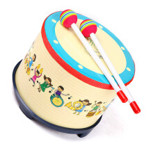 Kinder Birkenholz Snare Drum für Kleinkinder, Kindertrommel Spielzeug, Frühe Bildung