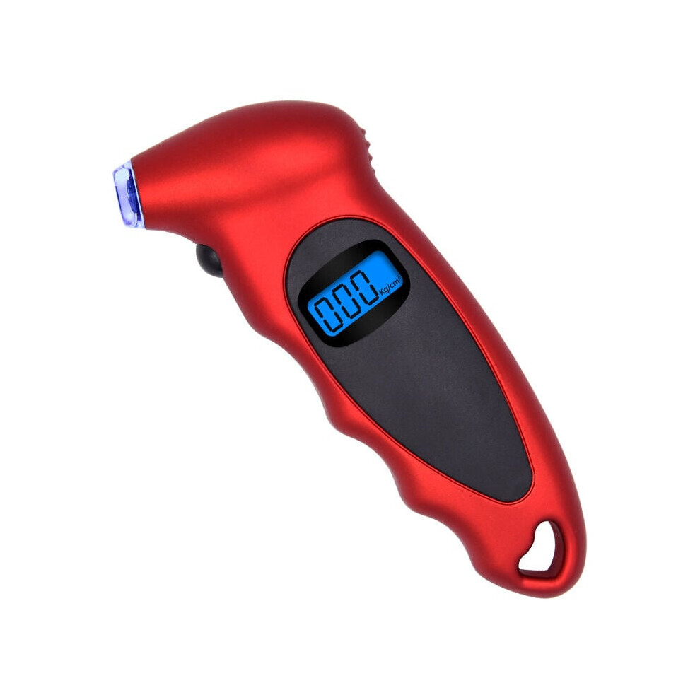 Highly Accurate Digital Tire Pressure Gauge, Ergonomically Designed For Cars And Bicycles, Features Backlit Lcd For Nighttime Readings, Portable With 9405630914610