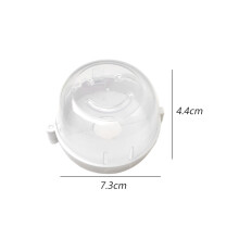 Coperture di sicurezza per fornelli per bambini, protezione trasparente resistente alle alte temperature, protezione contro ustioni, incendi ed