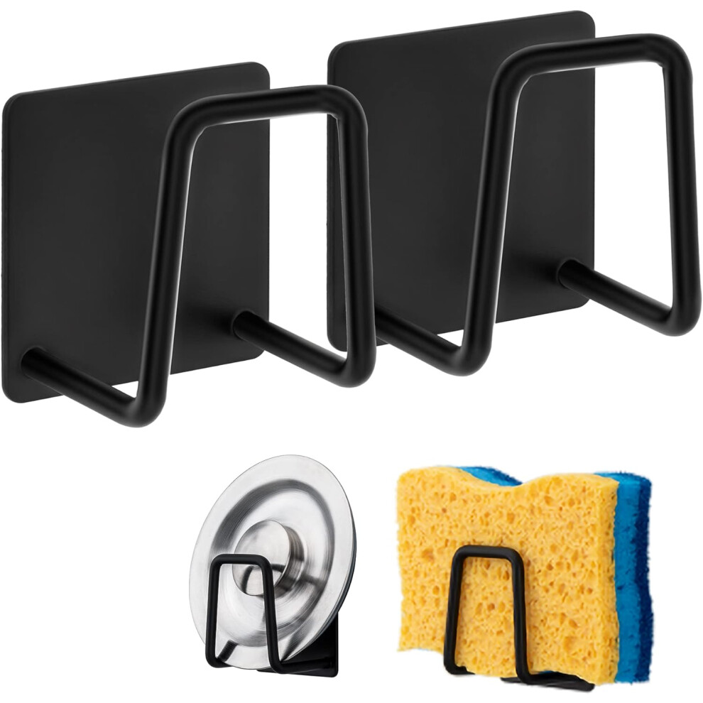 Kitchen Sink Caddy, Quick Drying Sponge Holders With Strong Adhesive, Durable Rustproof Stainless Steel For Space Saving 9405630903256