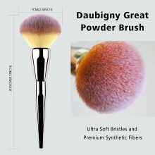 Professioneller großer Puder-Make-up-Pinsel, weicher Foundation-Pinsel aus Synthetikfasern, hochwertig, multifunktionaler Pinsel für den täglichen