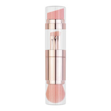 Kit de maquillage complet, pinceaux pour maquillage liquide, design rétractable pour une application facile et uniforme, pinceau multifonction pour