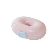 Weekly Medicine Container With Lid Plastic Materials Home-Pink