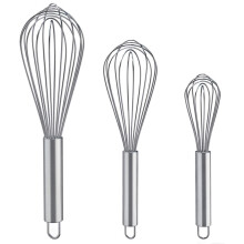 Juego de batidores de alambre, servicio atento y garantía sin complicaciones, batidor de alambre tipo globo para cocinar y hornear, varios tamaños,