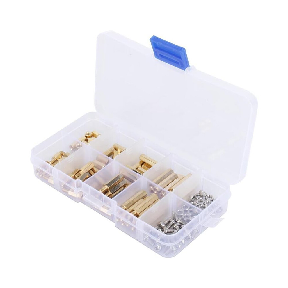 Stainless Steel Screws Assortment Kit, Featuring Hex Brass Spacer Standoffs And A Comprehensive Selection Of Sizes, Designed For Longevity And 9048212381273