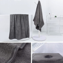 Toalha de Banho de Microfibra, Conjunto de Toalhas de Banho Extra Grandes e Ultra-absorventes para Banho Diário, Toalhas de Banho Macias de Secagem