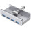 Κόμβος USB3.0 από κράμα αλουμινίου με ρυθμιζόμενο κλιπ, σχεδιασμός εξοικονόμησης 1