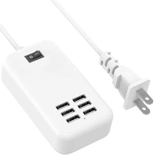 Φορτιστής USB υψηλής ποιότητας με θύρες, φορτιστής πολλαπλών θυρών με διακόπτη