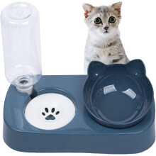 Pet Dining Delight, αφαιρούμενη ταΐστρα κατοικίδιων με αυτόματο διανομέα νερού, που