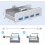 Διανομέας USB με δυνατότητα σύσφιξης για την άκρη της οθόνης, μετάδοση δεδομένων 2