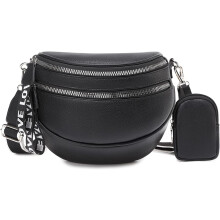 Pochete de couro elegante, estrutura prática para uso diário, o presente perfeito para homens e mulheres em ocasiões especiais.