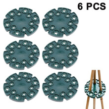 Suporte para plantas Genius, suporte para vara de bambu com aberturas de vários diâmetros, material PE durável que cria uma estrutura estável