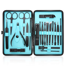 Cura delle mani e del viso, kit professionale per pedicure per la cura personale, strumenti per manicure da viaggio con impugnatura antiscivolo, alta