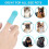 Furry Friend's Smile Saver: Οδοντόβουρτσα γάτας για απαλή οδοντική φροντίδα, τρίχες 360º για 2
