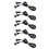 10St Gele Auto Accessoire Lamp Aluminiumlegering Duurzaam 4
