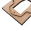 Gabarits Cuir Bois Pour Découpe Précise Porte-Cartes DIY 9