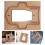 Gabarits Cuir Bois Pour Découpe Précise Porte-Cartes DIY 11