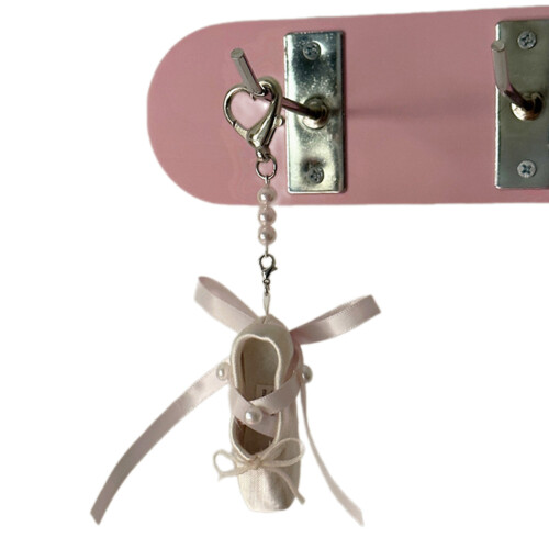 Pendentif de chaussure de Ballet délicat,-Rose Section 1