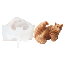 Moule en argile de Silicone,-Chien de levage de jambe Kungfu