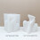 Sappige bloempotten schimmel abstracte menselijke-Wit 4