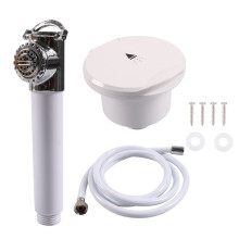 RV Shower  W 2.5M Hose Portable Shower Spray Hand Pressed Bath Accessories for RV Marine Boat Yacht Deck Shower