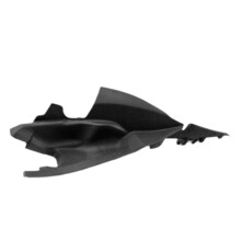 Outer Exterior Windshield Cowl Cover Trim for 5 Series E39 95-03 Front Bonnet Cowl Watercourse Cover 51718193201 L