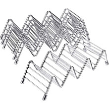 Gestell für Softshell-Gerichte, Sandwichhalter, Taco-Halter aus Edelstahl, hochwertige Materialien für die ansprechende Speisenpräsentation,